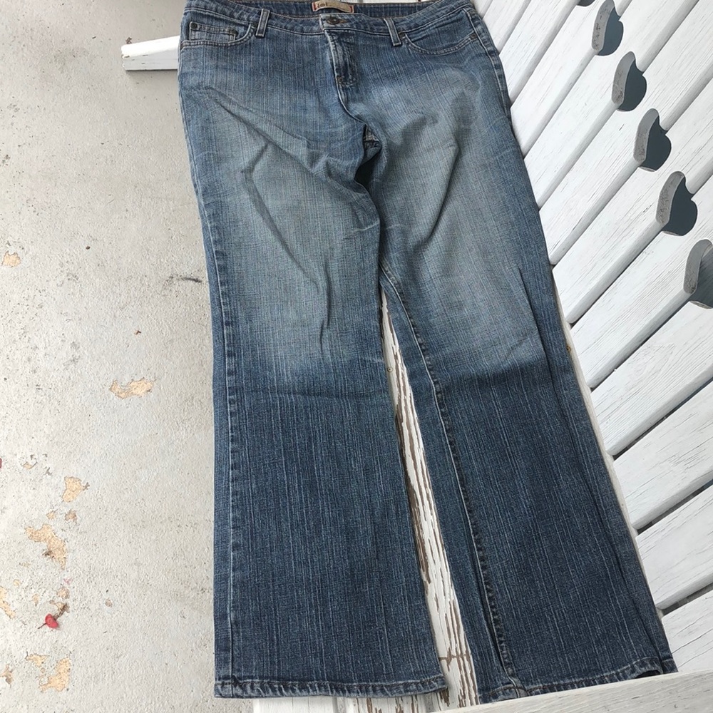 Size 15 lei jeans, straight leg jeans.